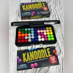 Kanoodle 3D Brain Teaser Puzzle Game, Featuring 200 Challenges Open Box